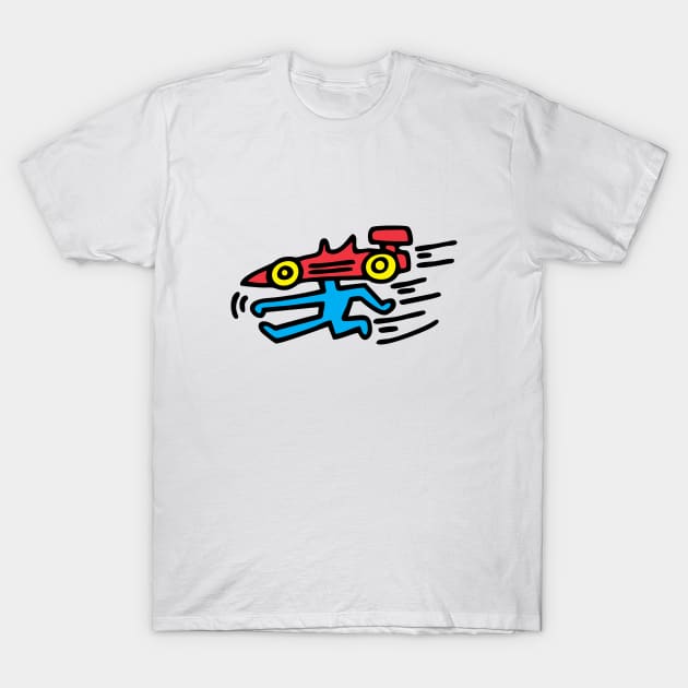 Car People art T-Shirt by by fend